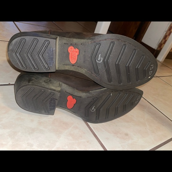 Men’s Justin cowboy boots - Picture 4 of 4